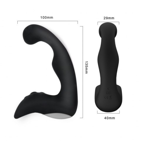 New prostate stimulator black rechargeable prostate stimulator Power Escorts