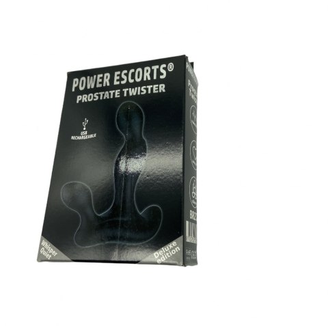 Prostate Twister Rechargeable Prostate Stimulator Black Power Escorts