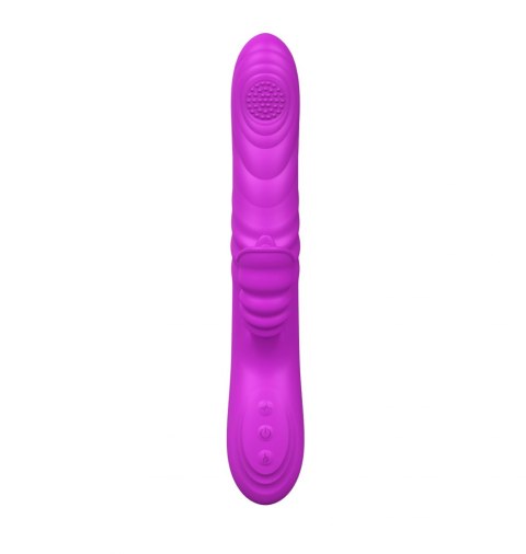 Wibrator-Angelia, USB 3 functions of thrusting / 20 vibrations Purple B - Series Lyla