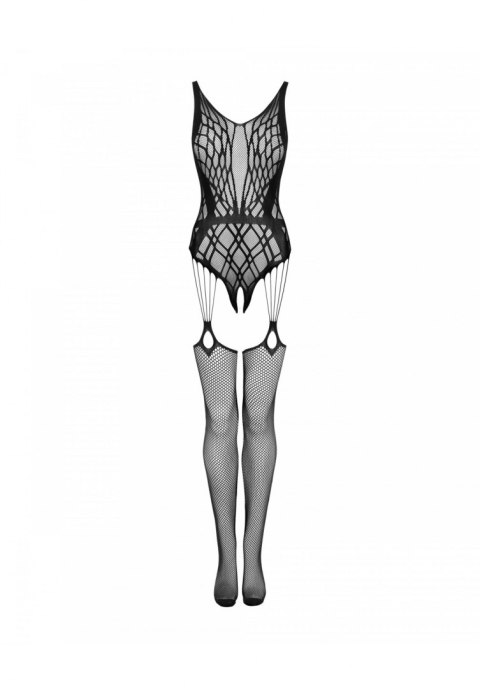 Bielizna-Bodystocking G324 czarny XL/XXL Obsessive