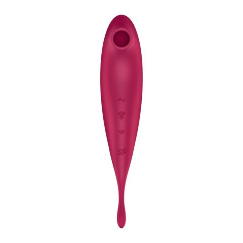 Twirling Pro Connect App dark red Satisfyer