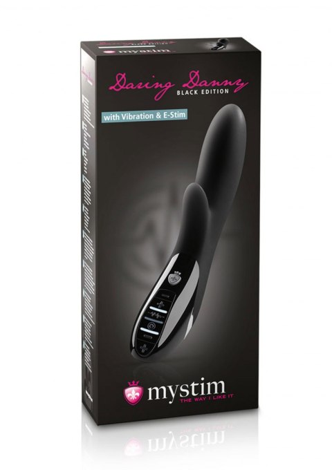 Daring Danny eStim Vibrator Black MyStim