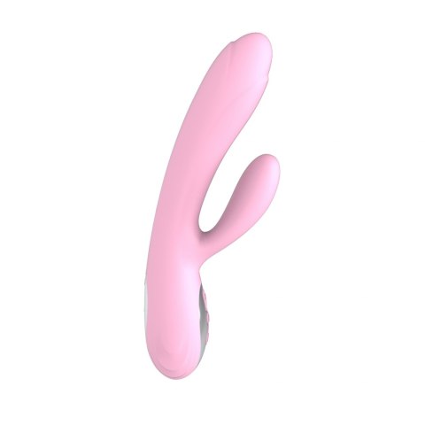 Wibrator-Joker Heating Double Vibrating Massage Stick -Pink B - Series Lyla