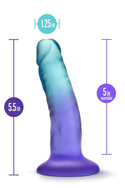 B YOURS MORNING DEW 5 INCH DILDO SAPPHIRE Blush