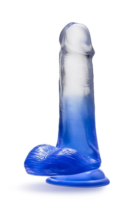 B YOURS STELLA BLUE 6 INCH DILDO BLUE Blush