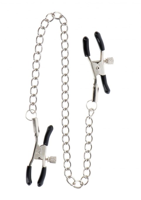 Adjustable Clamps with Chain Silver Taboom