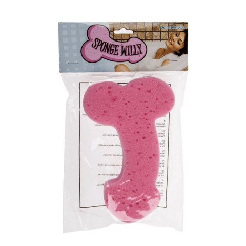 Zabawka - Bath Sponge Penis - 19cm Pink Kinky Pleasure