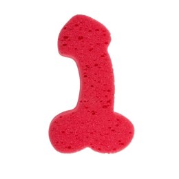 Zabawka - Bath Sponge Penis - 19cm Red Kinky Pleasure