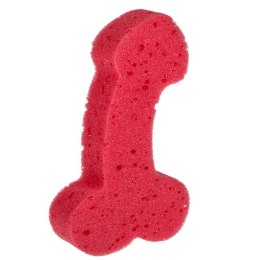 Zabawka - Bath Sponge Penis - 19cm Red Kinky Pleasure