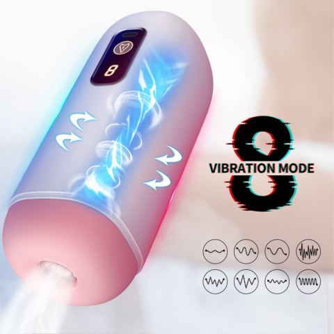 Masturbator- USB Rechargeable, 8 vibration functions B - Series Fox