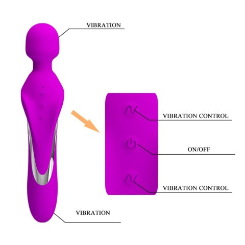 Masażer - MURRAY 7FUNCTIONS USB Pretty Love