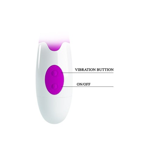 Wibrator Królik - PETER Purple 30 function vibrations Pretty Love