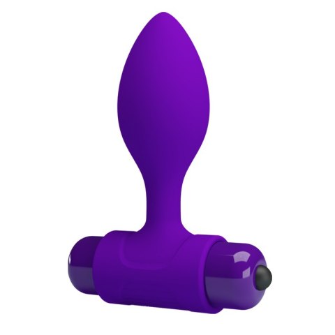 Wibrujaca Zatyczka Analna - Vibra Butt Plug Purple Pretty Love