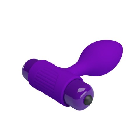 Wibrujaca Zatyczka Analna - Vibra Butt Plug Purple Pretty Love