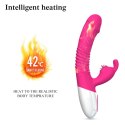 Wibrator- Silicone Vibrator USB 7 Powerful Licking and Thrusting Modes B - Series Fox