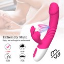Wibrator- Silicone Vibrator USB 7 Powerful Licking and Thrusting Modes B - Series Fox