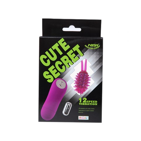 BAILE- CUTE SECRET, 12 vibration functions Baile