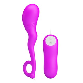 Analno-Waginalny Wibrator - MINI LOVE EGG, 12 vibration functions Pretty Love