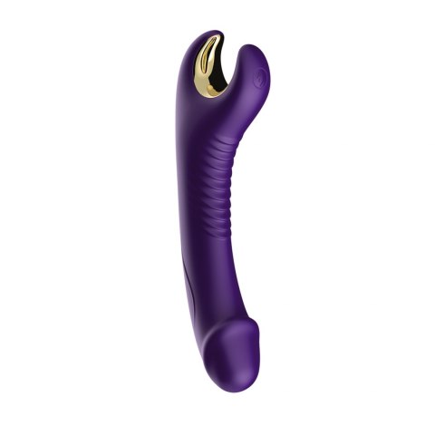 Stymulator silicone 9 vibration function Purple B - Series Joy