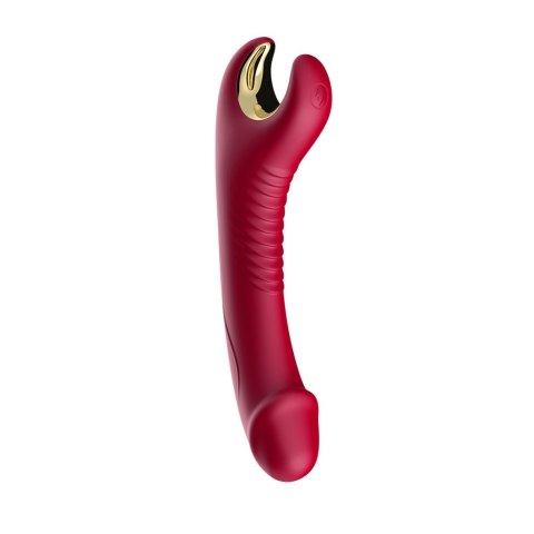 Stymulator silicone 9 vibration function Red B - Series Joy