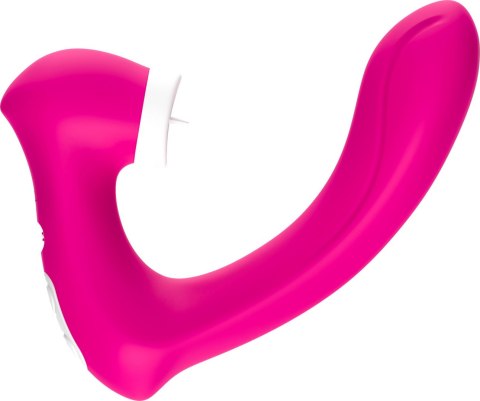 Stymulator silicone 2*9 vibration function Rose Red B - Series Joy