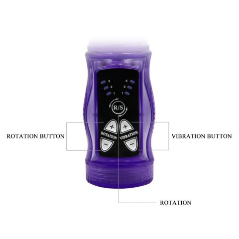 BAILE- HAPPY RABBIT, 3 vibration functions 3 waving modes Baile