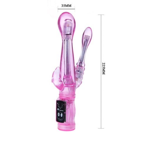 BAILE- INTIMATE TEASE, 6 vibration functions Bendable Baile