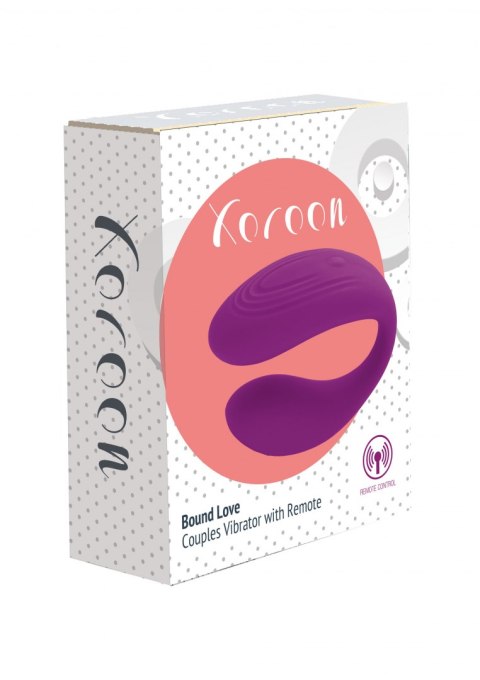 Bound Love Couples Vibrator Purple XOCOON