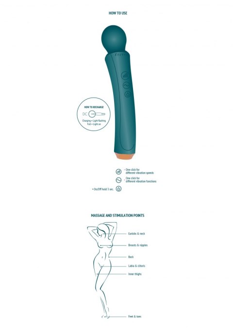 The Curved Wand Green XOCOON