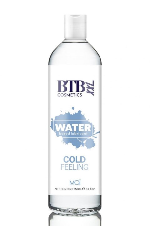 BTB WATER BASED COLD FEELING LUBRICANT 250ML BTB Cosmetics