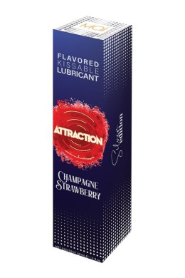 LUBRICANT ATTRACTION CHAMPAGNE STRAWBERRY 50 ML Attraction