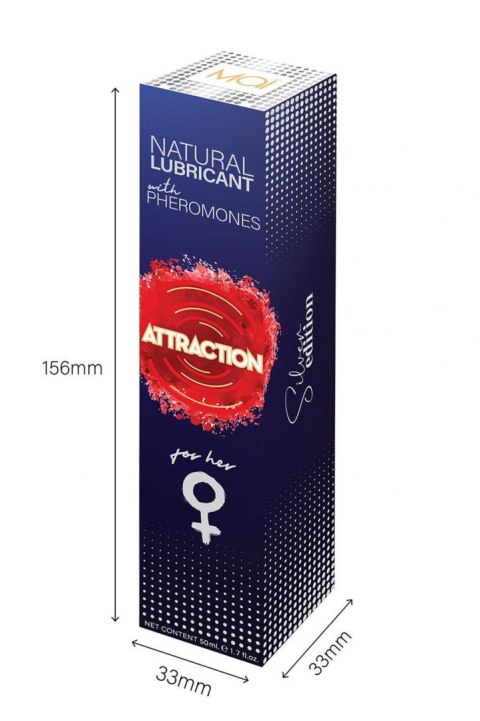 LUBRICANT WITH PHEROMONES ATTRACTION FOR HER 50 ML Attraction