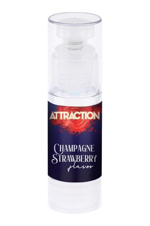 MASSAGE OIL ATTRACTION CHAMPAGNE STRAWBERRY 50 ML Attraction