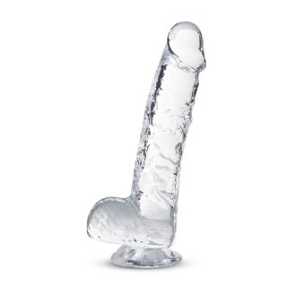 NATURALLY YOURS 6" CRYSTALLINE DILDO DIAMOND Blush