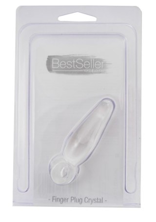 Plug-JAMMY JELLY ANAL FINGER PLUG CRYSTALL Toyz4lovers