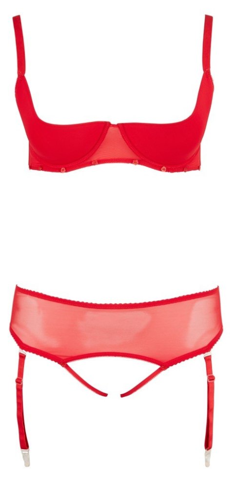 Bra Set red 95F/2XL Cottelli CURVES