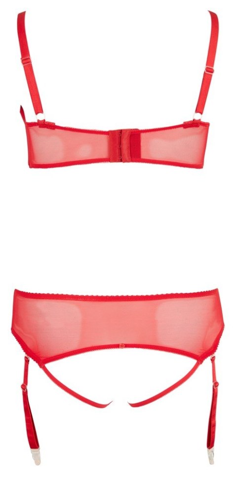 Bra Set red 95F/2XL Cottelli CURVES