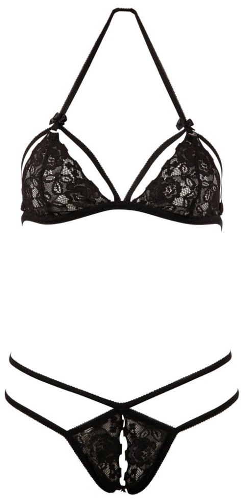 Lace Set black L Cottelli LINGERIE