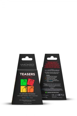 WICKED TEASERS FRESH FRUIT MIX 10x3ML Wicked Sensual Care