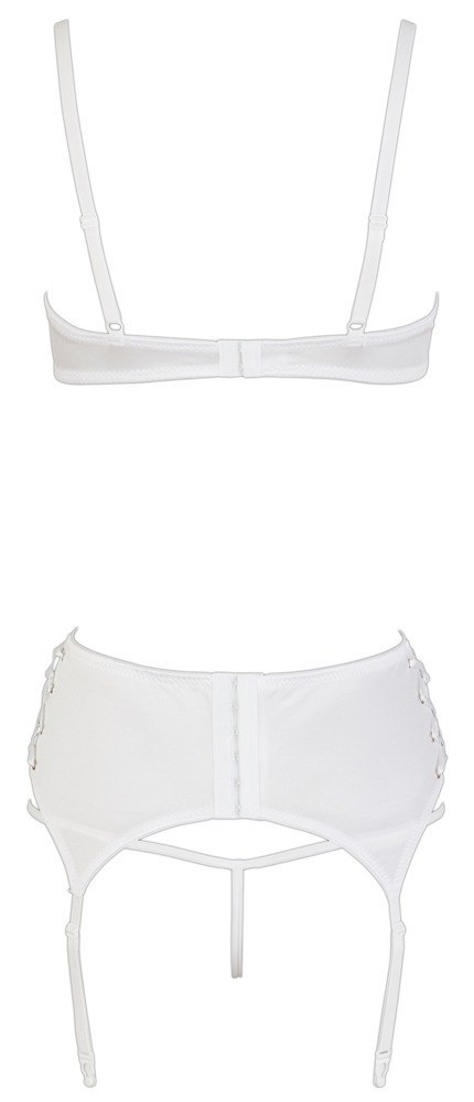 Shelf Bra Set white 85C/L Cottelli LINGERIE