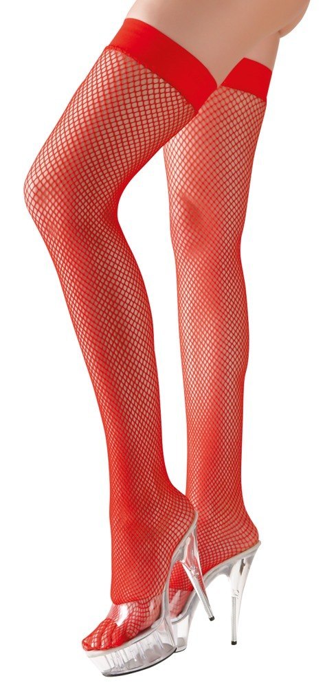 Hold-up Stockings red M Cottelli LEGWEAR