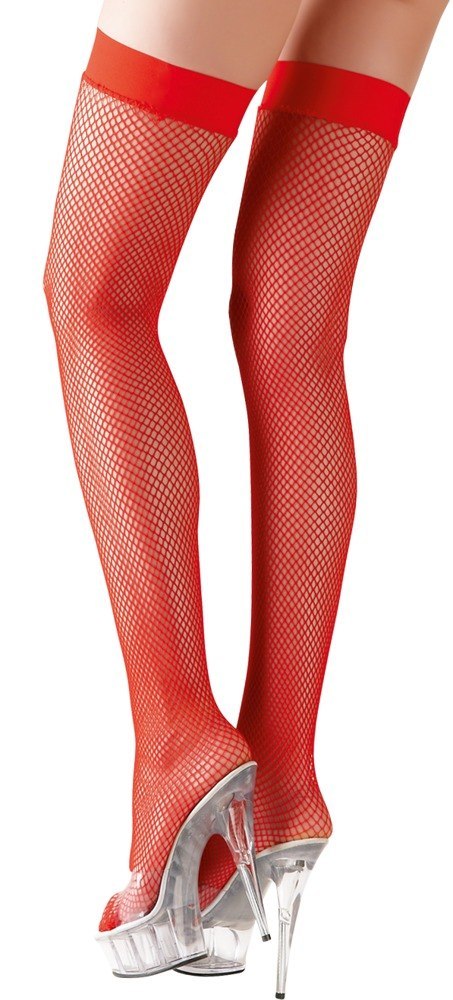 Hold-up Stockings red M Cottelli LEGWEAR