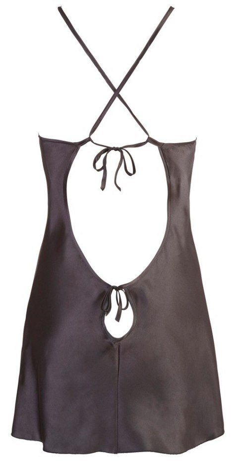 Satin Chemise Black L Cottelli LINGERIE