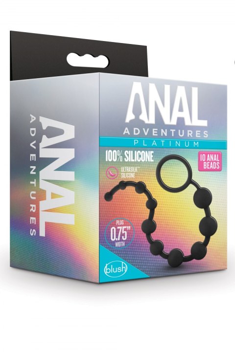 ANAL ADVENTURES PLATINUM ANAL BEADS Blush