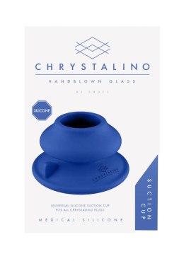 Chrystalino - Silicone Suction Cup - Blue Chrystalino