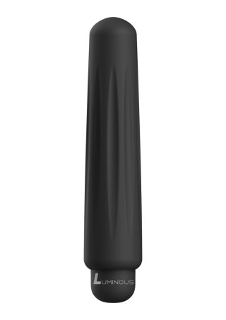 Delia - ABS Bullet With Sleeve - 10-Speeds - Black Luminous