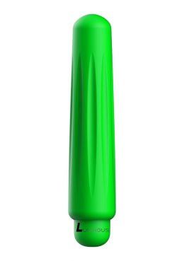 Delia - ABS Bullet With Sleeve - 10-Speeds - Green Luminous