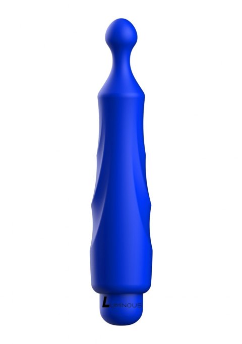 Dido - ABS Bullet With Sleeve - 10-Speeds - Royal Blue Luminous