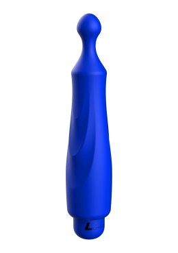 Dido - ABS Bullet With Sleeve - 10-Speeds - Royal Blue Luminous