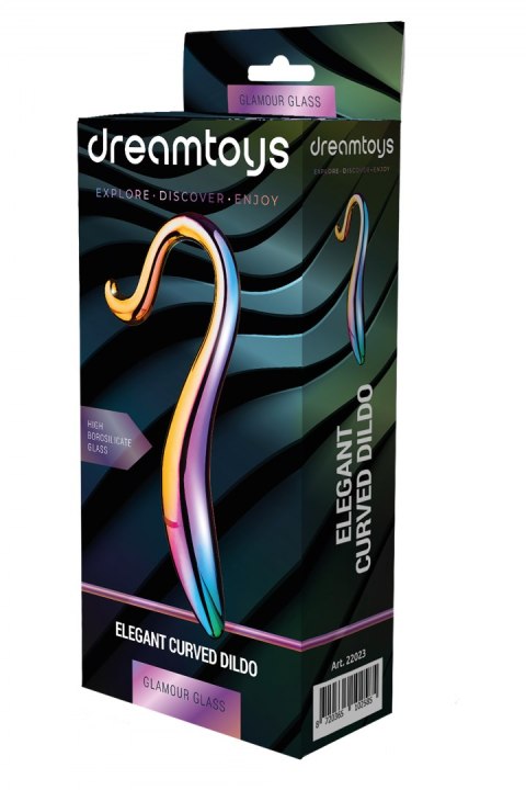 GLAMOUR GLASS ELEGANT CURVED DILDO Dream Toys